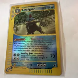 Pokemon Card - Feraligatr Expedition Base Set 47/165 Reverse Holo Rare - Image 1