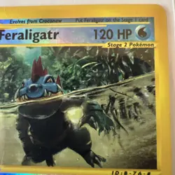 Pokemon Card - Feraligatr Expedition Base Set 47/165 Reverse Holo Rare - Image 4