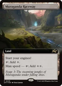 Muraganda Raceway Extended Art Foil - DFT 0426 - NM - MTG Magic - Image 1