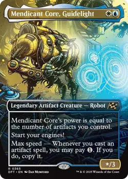 Mendicant Core, Guidelight Borderless Foil - DFT 0365 - NM - MTG Magic - Image 1