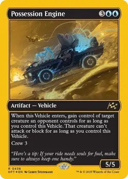 Possession Engine First-Place Foil - DFT 0438 - NM - MTG Magic - Image 1