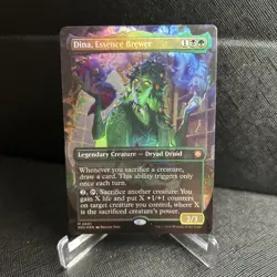 Dina, Essence Brewer (Borderless Foil #1) MTG Commander: Secrets of Strixhaven - Image 4