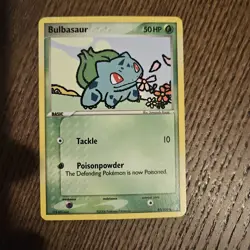 Pokemon Card Bulbasaur 45/100 Crystal Guardians - MP PLAYED VINTAGE 2006 - Image 1