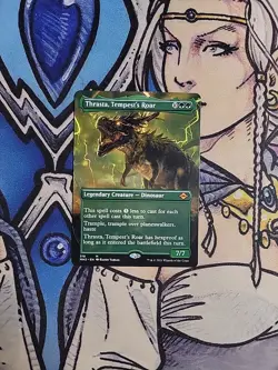 1x Thrasta, Tempest's Roar BORDERLESS - NM/M MH2 Modern Horizons 2 MTG Magic - Image 1