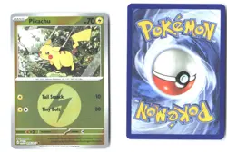 PIKACHU (ENERGY SYMBOL PATTERN) 055/217 Common Ascended Heroes Reverse Holo NM - Image 1