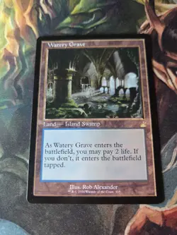 Watery Grave X1 Mtg Ravnica Remastered Nm Retro Frame - Image 2