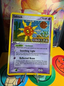 Solrock #47 EX Deoxys Reverse Holo Pokemon 2005 - Image 1