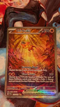 Chi-Yu ex 259/193 Special Illustration Rare Holo Pokemon Sv02: Paldea Evolved - Image 1