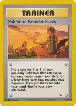 Pokemon - Neo Revelation - Pokemon Breeder Fields 62/64 - Condition (LP) - Image 1