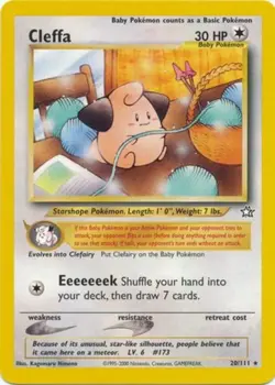 Pokemon - Neo Genesis - Cleffa 20/111 - Condition (NM) - Image 1
