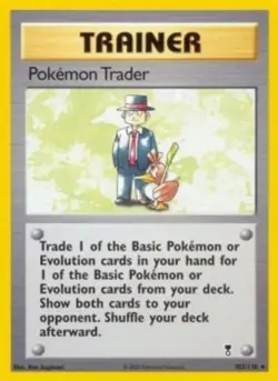 Pokemon - Legendary Collection - Pokemon Trader 103/110 - Condition (MINT) - Image 1