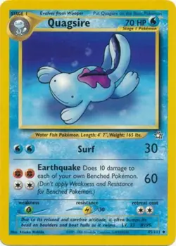Pokemon - Neo Genesis - Quagsire 45/111 - Condition (NM) - Image 1