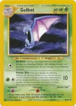 Pokemon - Neo Revelation - Golbat 29/64 - Condition (NM) - Image 1