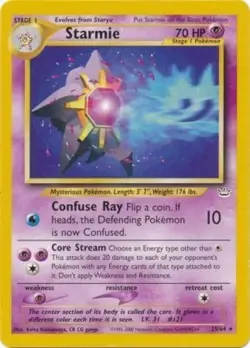 Pokemon - Neo Revelation - Starmie 25/64 - Condition (LP) - Image 1