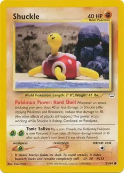 Pokemon - Neo Revelation - Shuckle 51/64 - Condition (EX-NM) - Image 1