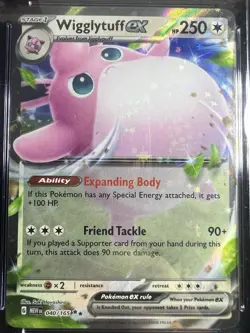 Pokemon Wigglytuff ex Scarlet & Violet - 151 040/165 Holo Double Rare CGC 9.5! - Image 3
