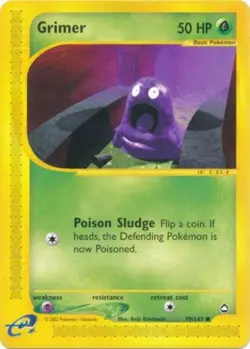 Pokemon - Aquapolis - Grimer 79/147- Condition (LP-EX) - Image 1
