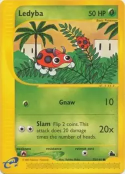 Pokemon - Skyridge - Ledyba 73/144- Condition (LP-EX) - Image 1