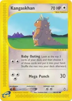 Pokemon - Aquapolis - Kangaskhan 88/147- Condition (NM) - Image 1
