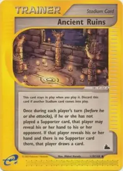 Pokemon - Skyridge - Ancient Ruins 119/144- Condition (LP) - Image 1
