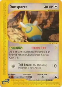 Pokemon - Skyridge - Dunsparce 53/144- Condition (LP) - Image 1