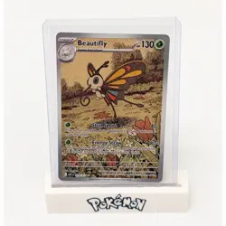 Nintendo Beautifly 219/217 ASC IR Holo Eng 2026 130 HP Mori Yuu - Image 1