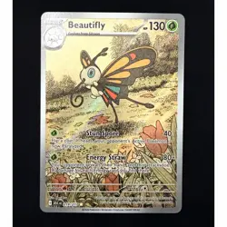Nintendo Beautifly 219/217 ASC IR Holo Eng 2026 130 HP Mori Yuu - Image 2
