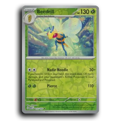 Beedrill 015/165 Rare 151 Pokemon Reverse Holo NM - Image 1