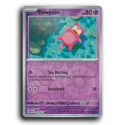 Slowpoke 079/165 Common 151 Pokemon Reverse Holo NM - Image 1