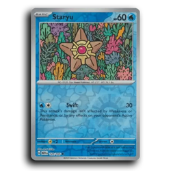 Staryu 120/165 Common 151 Pokemon Reverse Holo NM - Image 1