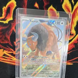 Nintendo Pokemon TCG Tauros 096/086 Holo Rare EN Crown Zenith 2026 130 HP - Image 5