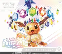 Pokemon TCG S&V Prismatic Evolutions ETB Elite Trainer Box FACTORY SEALED - Image 1