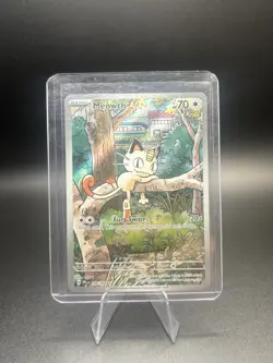 Pokemon TCG Meowth Full Art 106/094 with Free Shipping - Image 1