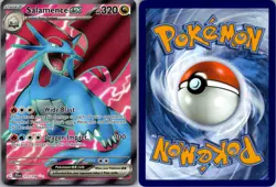 SALAMENCE EX 177/159 ULTRA RARE JOURNEY TOGETHER POKEMON NM - Image 3