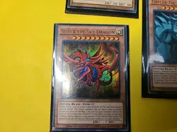 YUGIOH: EXODIA + EGYPTIAN GOD CARDS OBELISK - SLIFER - RA 8 CARD SET LDK2 MINT - Image 2