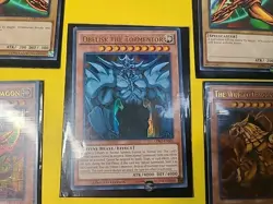 YUGIOH: EXODIA + EGYPTIAN GOD CARDS OBELISK - SLIFER - RA 8 CARD SET LDK2 MINT - Image 3