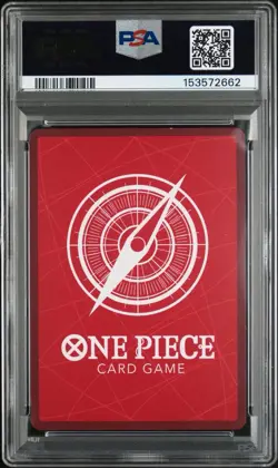 2026 One Piece ST29 EN Black & White Alt Art #001 Monkey D. Luffy PSA 9 MINT - Image 2