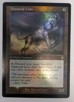 Diamond Lion (Retro Frame) Modern Horizons 2 Foil - MTG RARE - Image 1