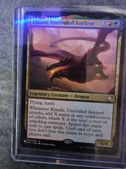 x1 Klauth, Unrivaled Ancient ~ Mint/NM ~ MtG Magic the Gathering ~ MB2 - Image 1