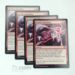 Reckless Handling 0019 x4 Playset 4x MTG March of The Machine Aftermath MAT - Image 1