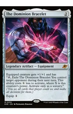 1x MTG The Dominion Bracelet! NM-Mint, Edge of Eternities Mythic! Ships Fast! - Image 1