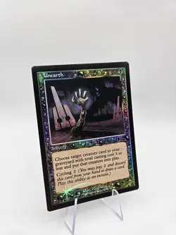 Magic the Gathering MTG Urza's Legacy FOIL Unearth - Image 2