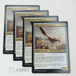 Gold-Forged Thopteryx #31 x4 Playset 4x MTG March of The Machine Aftermath MAT - Image 1