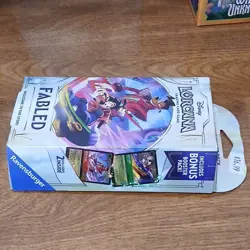 Disney Lorcana TCG Fabled Starter Deck Emerald & Ruby Sealed Ravensburger - Image 2