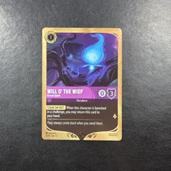 Disney Lorcana - Will O’ The Wisp - Promo Foil - Image 1