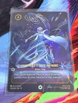 Disney Lorcana Can't Hold It Back Anymore 228/204 Enchanted Foil EN - Image 1