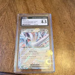 Large RARE Pokemon card lot TCG English, SLEEVED Lugia graded some full art - Image 2