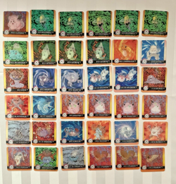 1999 Artbox Pokemon Action Flipz Premier Edition lenticular cards LOT of 36 DMGD - Image 1