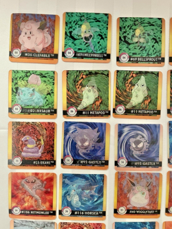 1999 Artbox Pokemon Action Flipz Premier Edition lenticular cards LOT of 36 DMGD - Image 2
