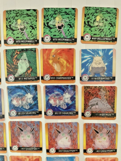 1999 Artbox Pokemon Action Flipz Premier Edition lenticular cards LOT of 36 DMGD - Image 3
